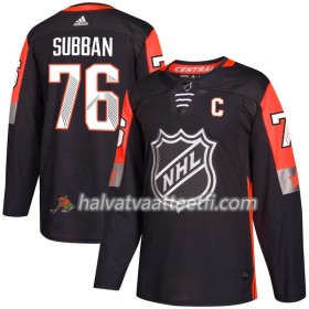 Miesten NHL Nashville Predators Pelipaita Subban 76 2018 NHL All-Star Adidas Musta Authentic